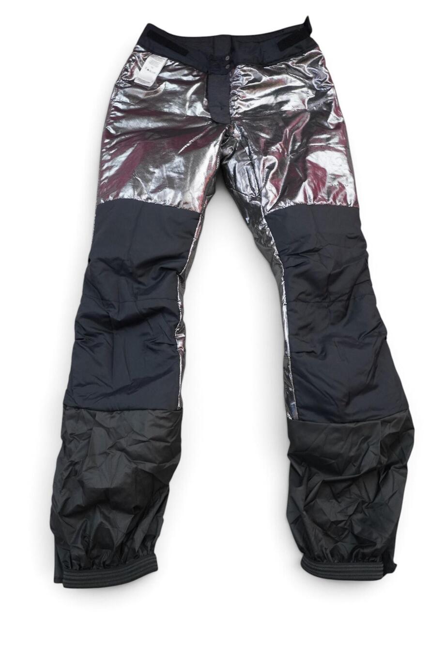 Columbia Snow Pants Womens Small Gray Omni-Tech Omni-Heat Warm Ski Waterproof